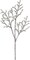 Premium 18-Inch Iced Spray Silver Decor - Pack of 6, Elegant Home & Event Decoration, Ideal for Christmas, Weddings, Holidays and Parties